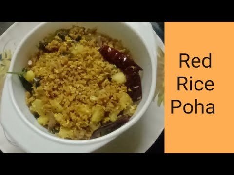 Red Rice Poha Recipe|Quick and healthy breakfast recipes|Potato Poha|cooking info Red Rice Poha Recipe|Quick and healthy breakfast recipes|Potato Poha|cooking info