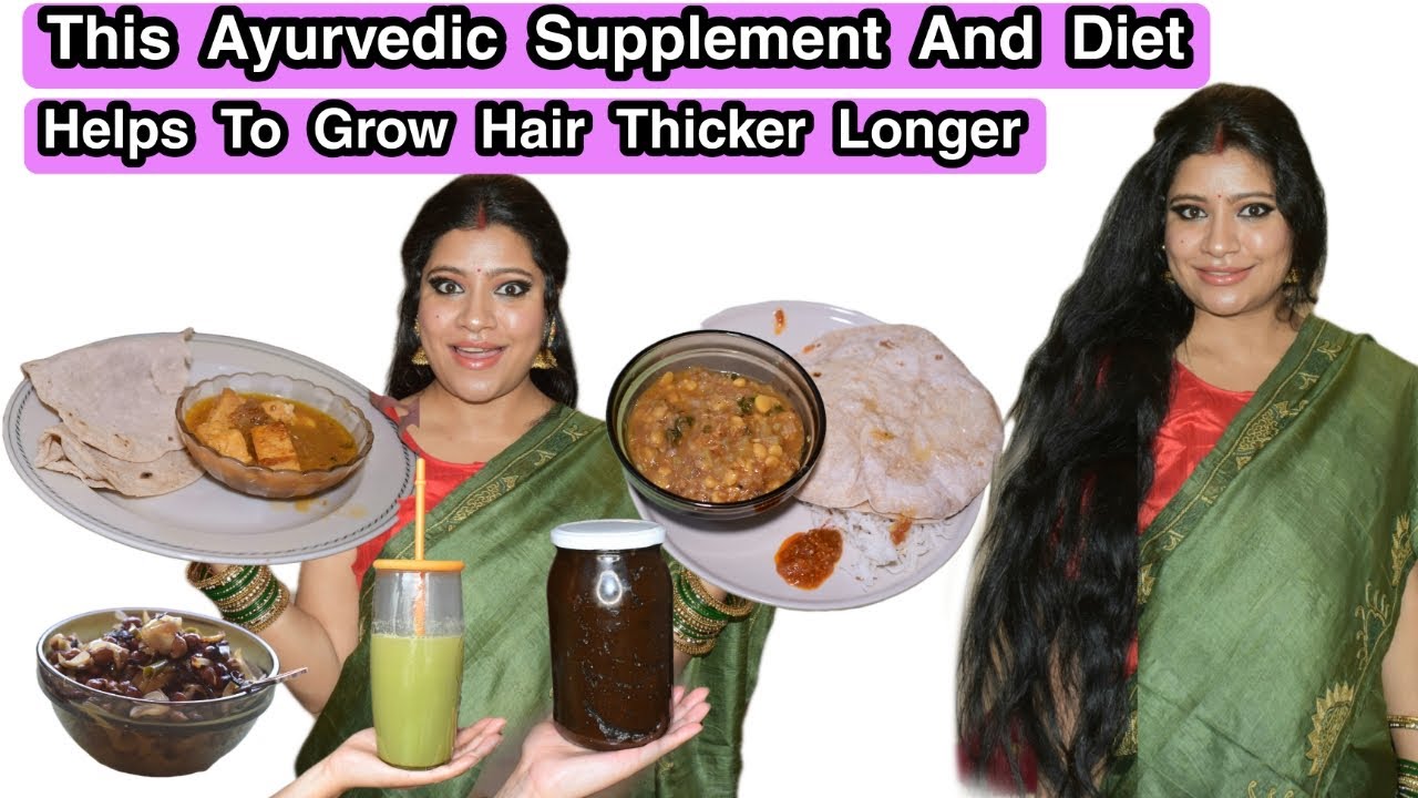 Ayurvedic Supplement & Healthy Food Recipes For Fast, Thick Hair Growth/Supplement & Diet For Hair Ayurvedic Supplement & Healthy Food Recipes For Fast, Thick Hair Growth/Supplement & Diet For Hair