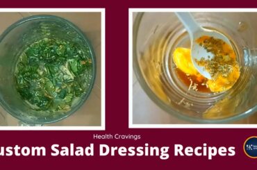 Healthy Salad Dressing Ideas | Mexican & Mustard Salad Dressing Recipes by Health Cravings