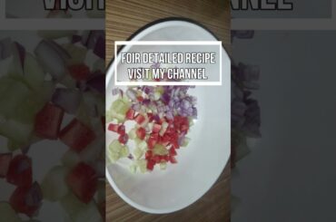 Healthy Salad Recipe for Weight Loss |Meal Prep for Dinner #shorts #shortvideo #youtubeshorts #salad