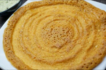 simple adai dosa recipe | instant breakfast recipe | instant dosa recipe | healthy breakfast recipe