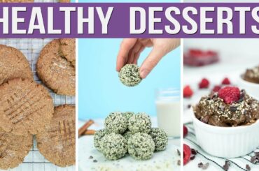 3 Healthy Dessert Ideas for Weight Loss | Keto, Paleo, and Vegan Recipes