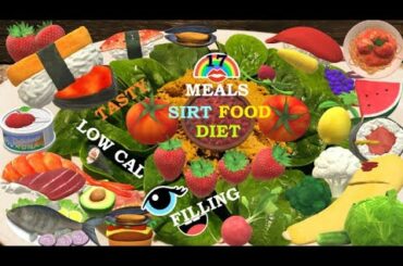 17 Very Filling LOW CALORIE Meals That Will Get You SHREDDED | Sirtfood Diet Recipes