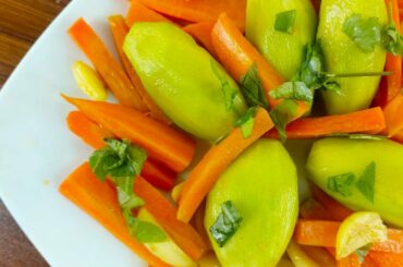 Healthy Low-Calorie Recipes For Weight Loss - Delicious Carrot And Pointed Gourd Recipe