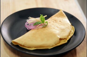 Besan Omelette with Sprouts Filling | Healthy Recipes with Nutralite Mayo | Sanjeev Kapoor Khazana