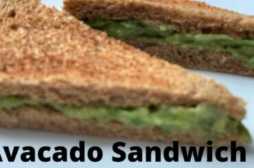 Quick breakfast idea for healthy 2022 | 2 Minutes Avacado breakfast sandwiches for Family