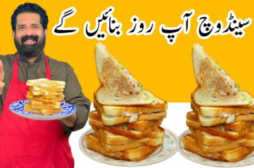 Yummy And Tasty Recipe | Easy Breakfast Recipe | Bread Toast Sandwich | BaBa Food RRC