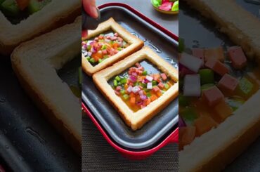 Cheese Sandwich/ Breakfast Recipe/ Cheese Omelet Sandwich #Tastemadepk #trending #breakfast #healthy