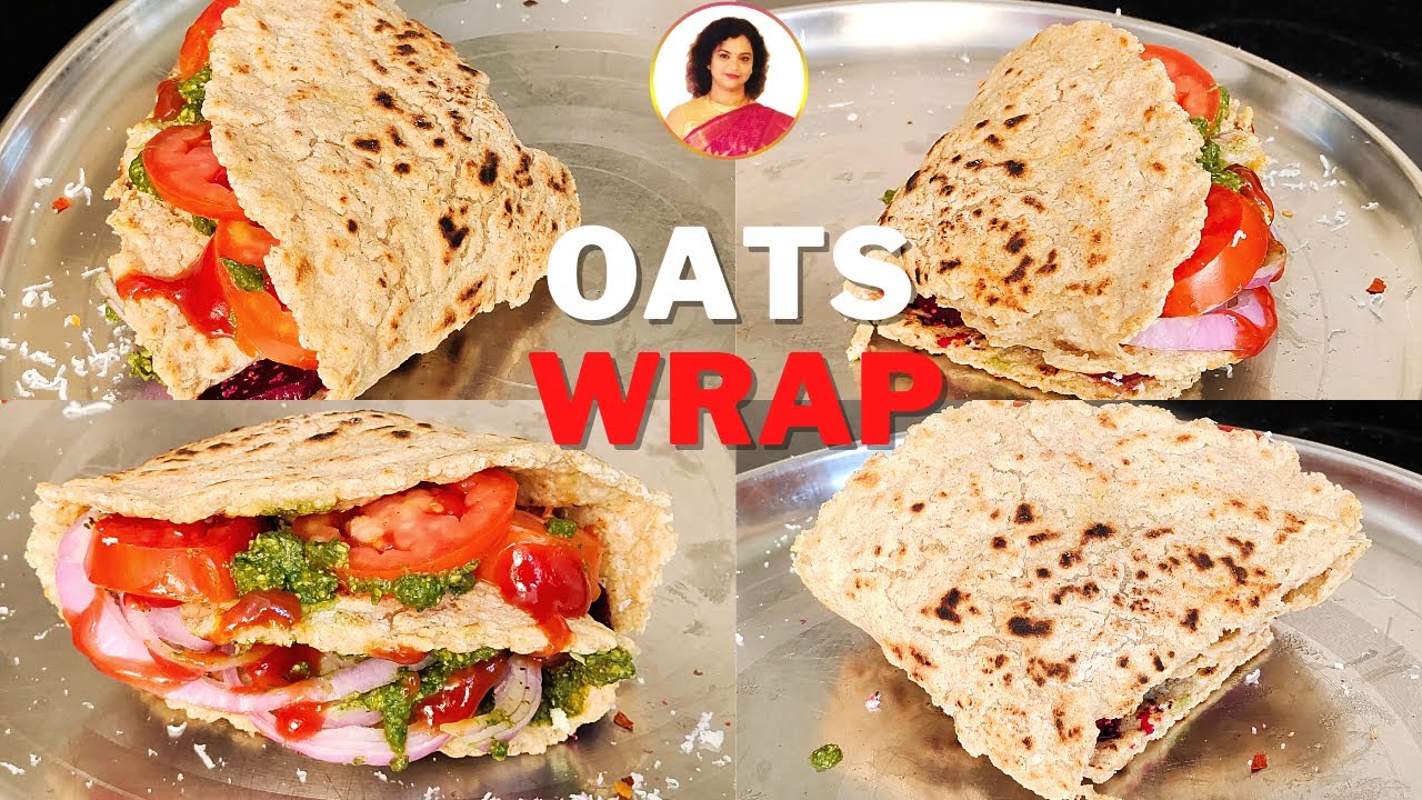 Oats Wrap Recipe for Weight Loss | Healthy Breakfast Ideas | Vibrant Varsha Oats Wrap Recipe for Weight Loss | Healthy Breakfast Ideas | Vibrant Varsha