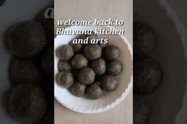 NUVVULA LADDU HEALTHY  RECIPES