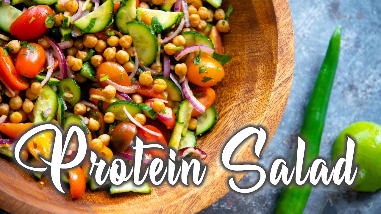 Protein salad, Recipes for weight loss, chickpeas ! Protein salad, Recipes for weight loss, chickpeas !