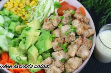 Chicken avocado salad | Best chicken salad | Healthy salad