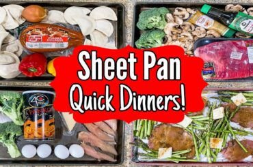 5 Cheap & Fancy Sheet Pan Dinners! | The EASIEST One Pan Meals | Julia Pacheco
