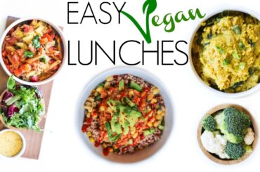 EASY VEGAN LUNCH IDEAS FOR WEIGHT LOSS + GIVEAWAY!