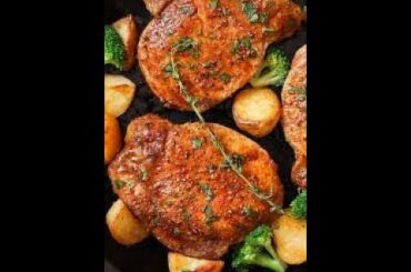 KETO DIET RECIPES - Delicious Pork Chops #shorts #ketodiet #keto