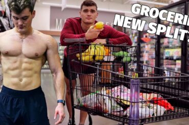 HEALTHY GROCERY HAUL | EXPLAINING MY WORKOUT ROUTINE