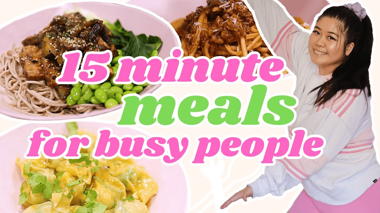 15-MINUTE MEALS FOR FAT LOSS | easy + healthy dinner & lunch recipes ft. Crow Cay 15-MINUTE MEALS FOR FAT LOSS | easy + healthy dinner & lunch recipes ft. Crow Cay