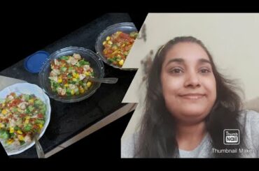 Making  Dinner only  Healthy Salad /  hindi cooking vlog/ Dinner Recipe/@life is full of variety