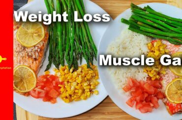 Healthy Recipe | How to cook Salmon for Weight Loss and Muscle Gain | Meal Prep | Tasty Temptation