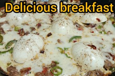 Healthy breakfast recipe| Arabian omelette| sunday special breakfast by Mak hobbies