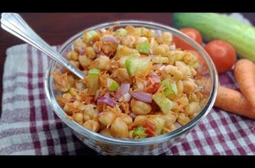 Vegan protein salad | Healthy dinner recipe for weight lose