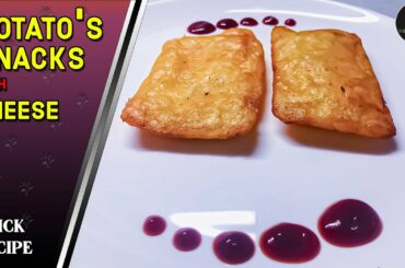 Potato’s Snack | Healthy Snack different Style | Potato Taka kak Cheese Recipe | Potato Lollipop