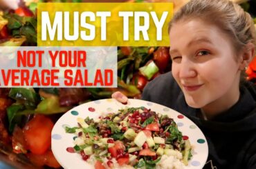 A Healthy Nutritious Salad Recipe For Weight Loss (hclf & filling)