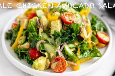 The Best Kale Chicken Avocado Salad Recipe