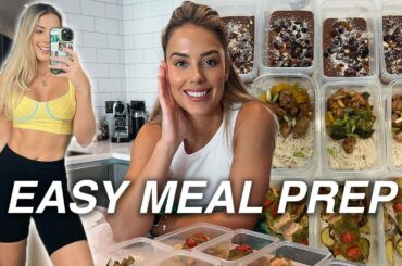 QUICK AND HEALTHY MEAL PREP | Weight loss, macros and calories