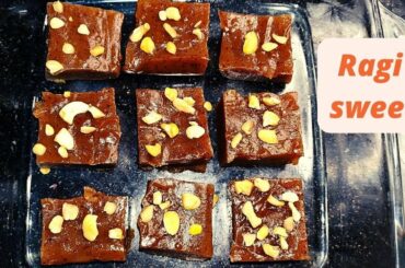 Healthy Snacks Recipes | Ragi Recipes | Healthy Snack Recipes | Indian Healthy Dessert |sweet recipe