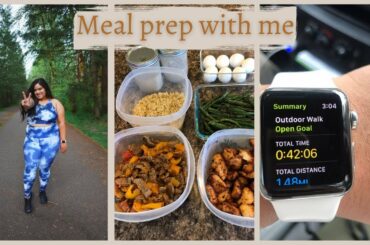 EASY MEAL PREP | HEALTHY MEAL PREP FOR LUNCH & DINNER | GETTING BACK ON TRACK | STEPHANIE G THATS ME