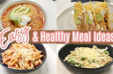 4 EXTREMELY EASY, HEALTHY & AFFORDABLE MEAL IDEAS