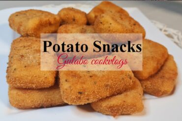 Teatime Snacks Recipe | Potato snacks recipes | Healthy Snacks @Gulabo CookVlogs