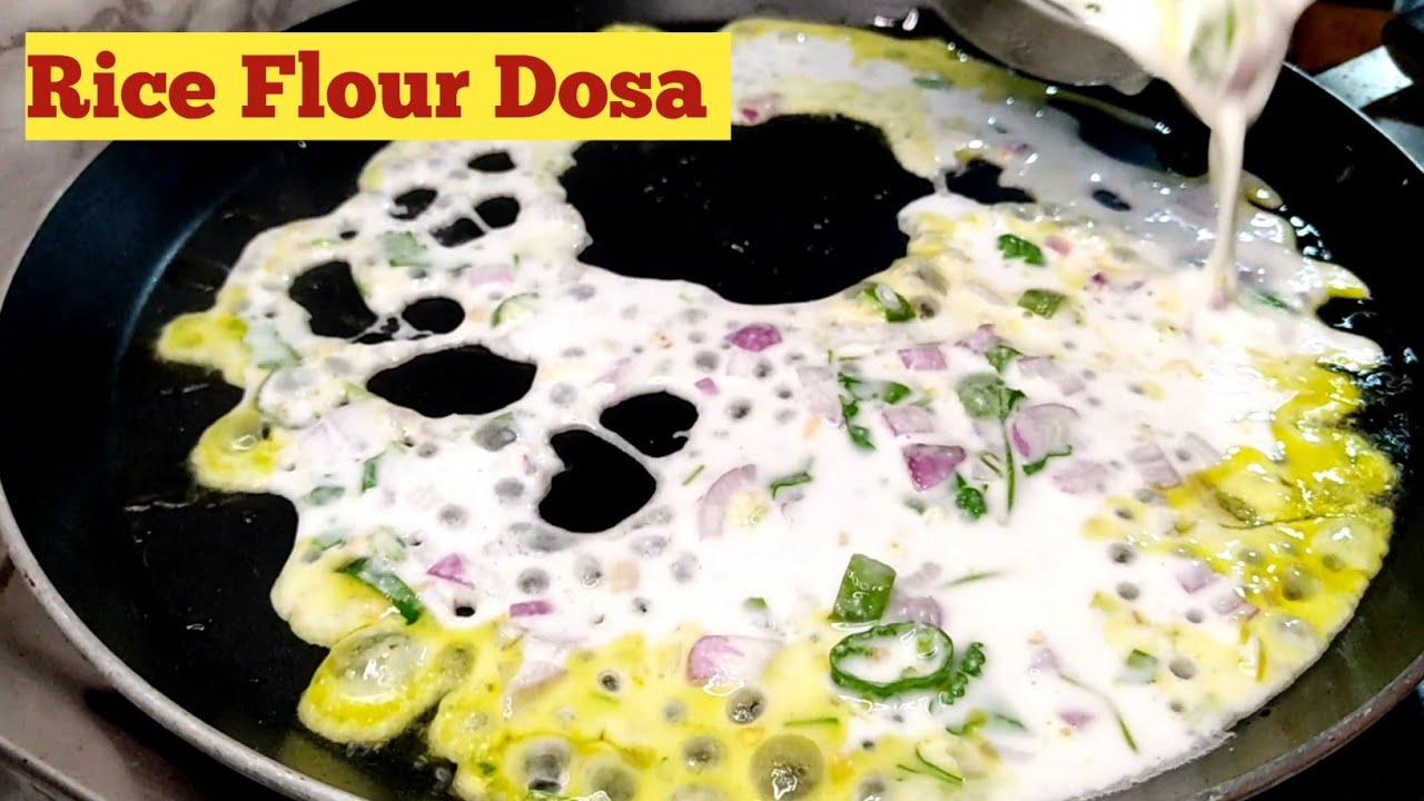 Rice Flour Dosa Recipe || Healthy Breakfast Recipe || Healthy Diet || Rice Flour Recipe || Rice Flour Dosa Recipe || Healthy Breakfast Recipe || Healthy Diet || Rice Flour Recipe ||