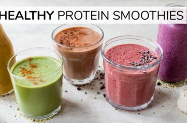 5 HEALTHY SMOOTHIES | recipes for wellness and weight loss