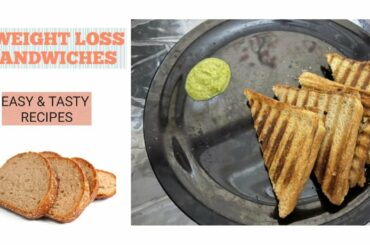 Healthy sandwiches recipe | weight loss recipes | how to lose weight at home | Nutritionist Misha