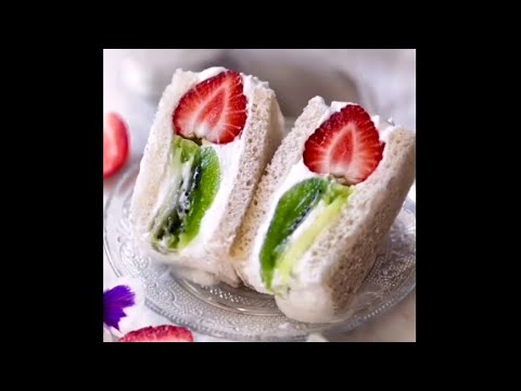 Tulip Toasts. Fruits Toasts. Fast Snack Ideas. Vegan Snack Recipes Tulip Toasts. Fruits Toasts. Fast Snack Ideas. Vegan Snack Recipes