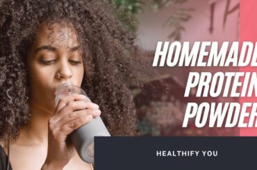 homemade weight loss protein powder in 10 minutes | protein shake recipes | healthy diet recipe