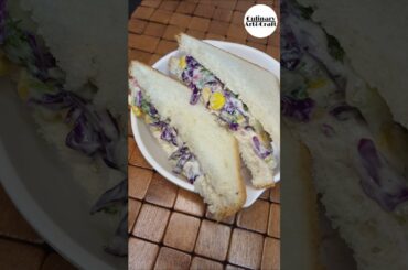 Coleslaw Sandwich | Healthy Recipes #shorts #shortfeed #youtubeshorts #ytshorts