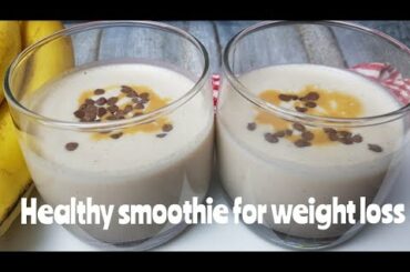Smoothies |Best Diet Peanut butter banana smoothie |Banana smoothie |Healthy Juice recipes