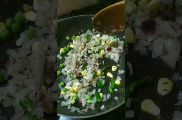 Bread upma recipe#healthy #cooking #bread upma#shorts