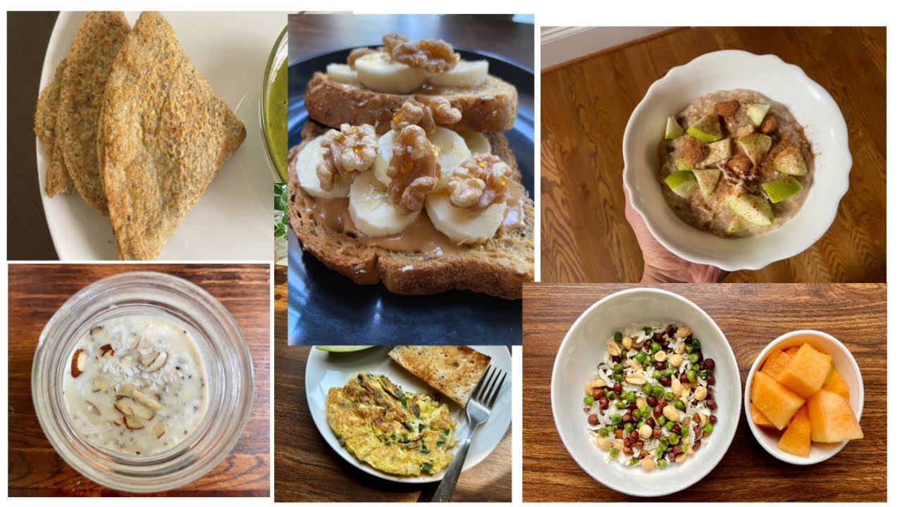 7 Healthy & Easy Breakfast ideas | Indian Healthy Breakfast | Quick breakfast for busy people 7 Healthy & Easy Breakfast ideas | Indian Healthy Breakfast | Quick breakfast for busy people