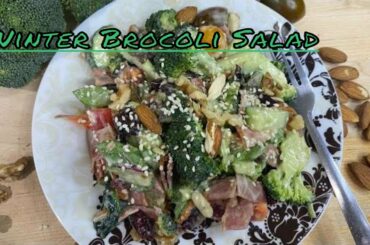Best Winter Broccoli salad/#1 Broccoli Salad/Keto Recipe/Healthy Recipes
