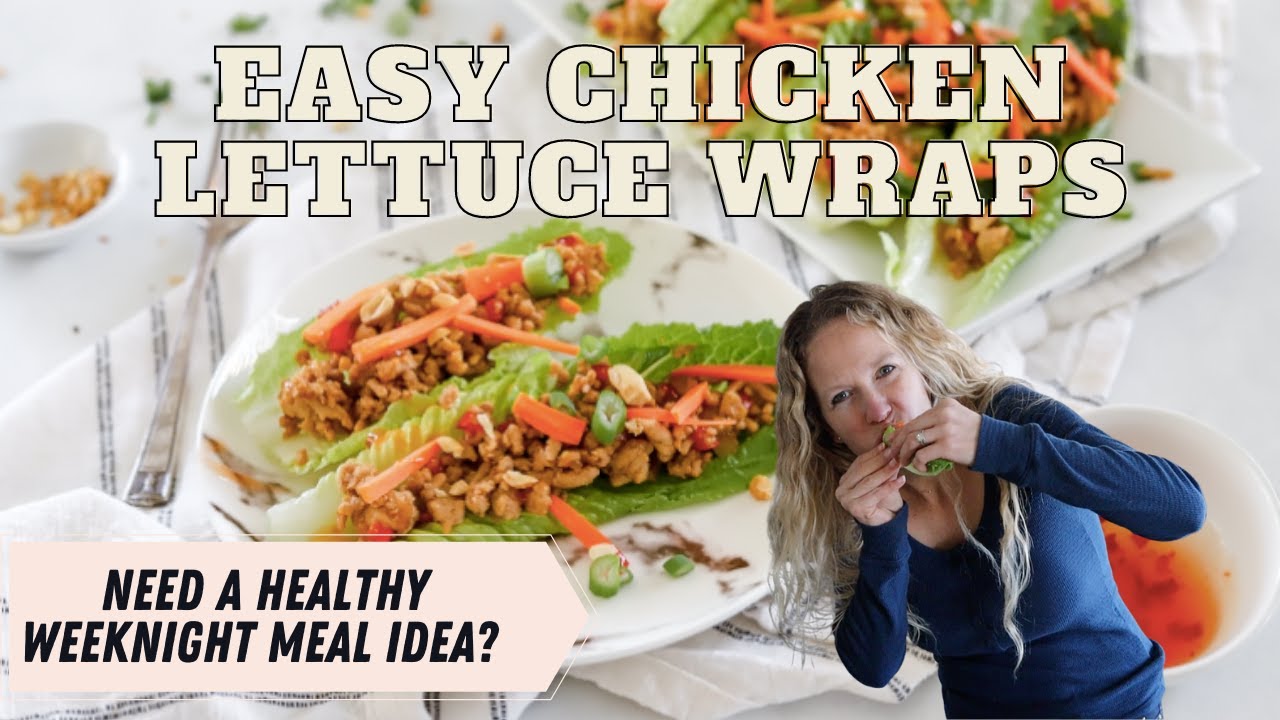 EASY CHICKEN LETTUCE WRAPS | 30 MINUTE MEAL | HEALTHY, QUICK AND EASY DINNER | ONE PAN MEAL EASY CHICKEN LETTUCE WRAPS | 30 MINUTE MEAL | HEALTHY, QUICK AND EASY DINNER | ONE PAN MEAL