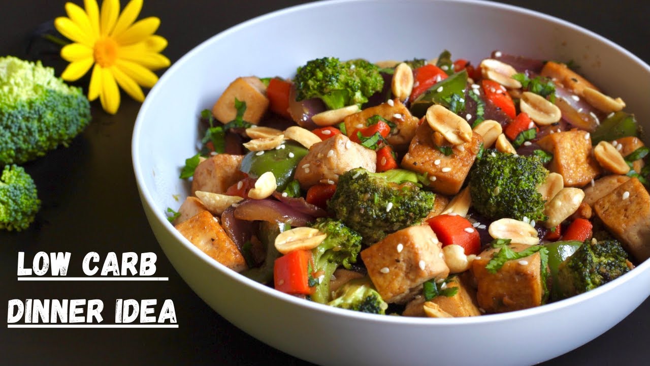 Mouth Watering Low Carb Healthy Dinner Idea | Stir Fried Vegetables Recipe For Weight Loss Mouth Watering Low Carb Healthy Dinner Idea | Stir Fried Vegetables Recipe For Weight Loss