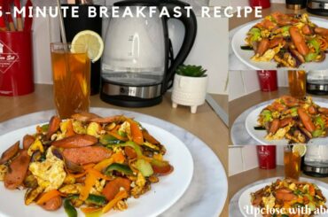5-Minute Breakfast Recipe| Quick Easy and Healthy Breakfast Recipe