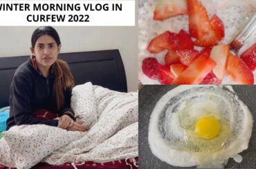 REAL MORNING ROUTINE 2022 (Winter)Healthy Breakfast and lunch recipes, how to keep my mood better