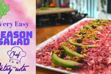 Pink Season Salad  | Easy & Healthy Salad Recipe | Chef Oktay Usta