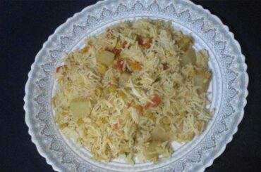 Split Chickpea Chayote Rice/Dinner Recipes/Chayote Recipes/Yellow Rice Recipes/Chickpea Recipes 1021