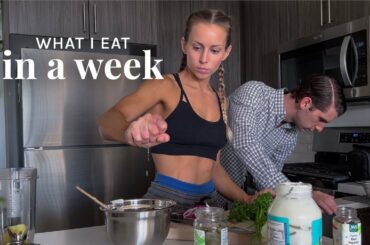 A WEEK OF HEALTHY MEALS cooking for 2 (plant based) | Jaclyn Wood